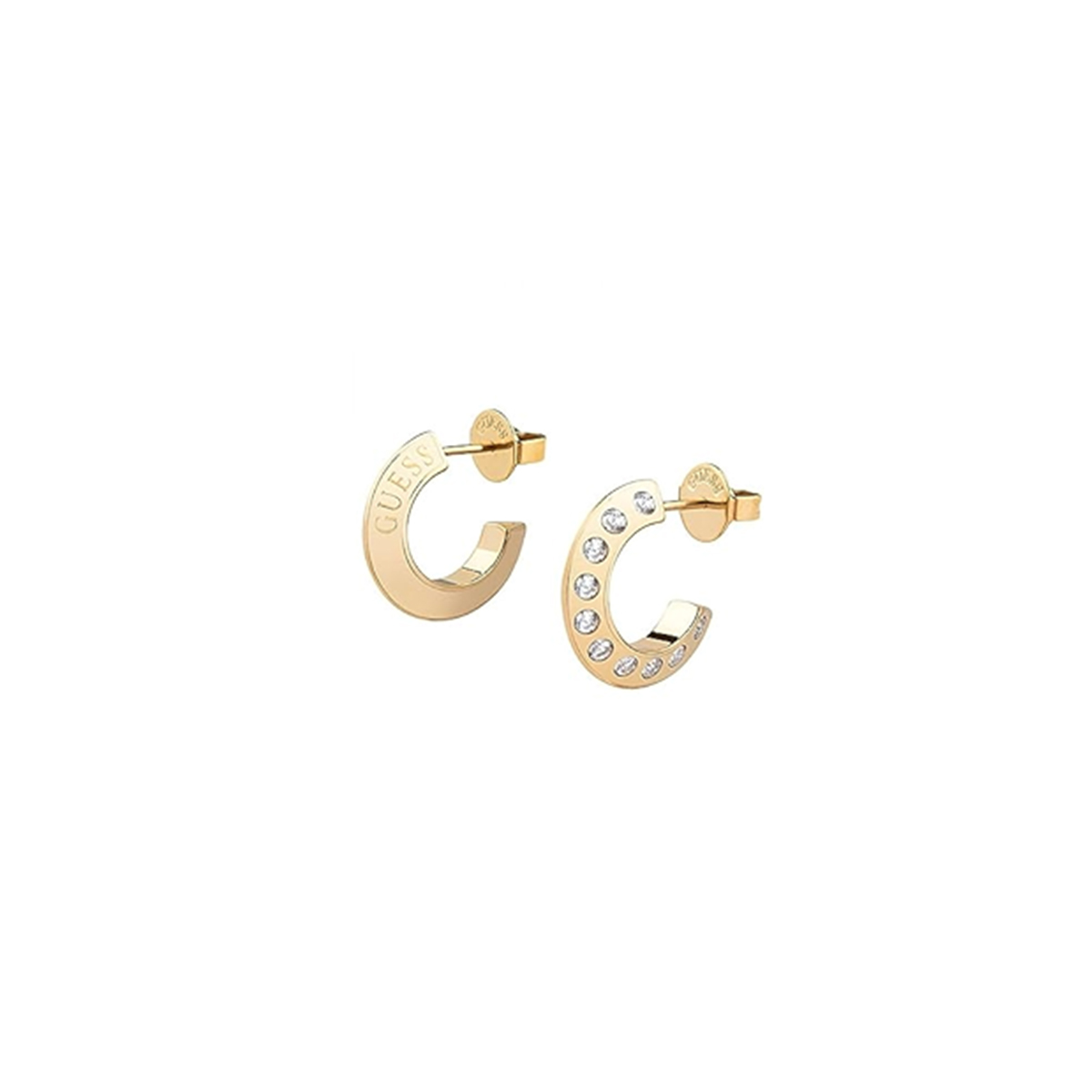 BOUCLES D'OREILLES GUESS FEMME SIMPLE ACIER